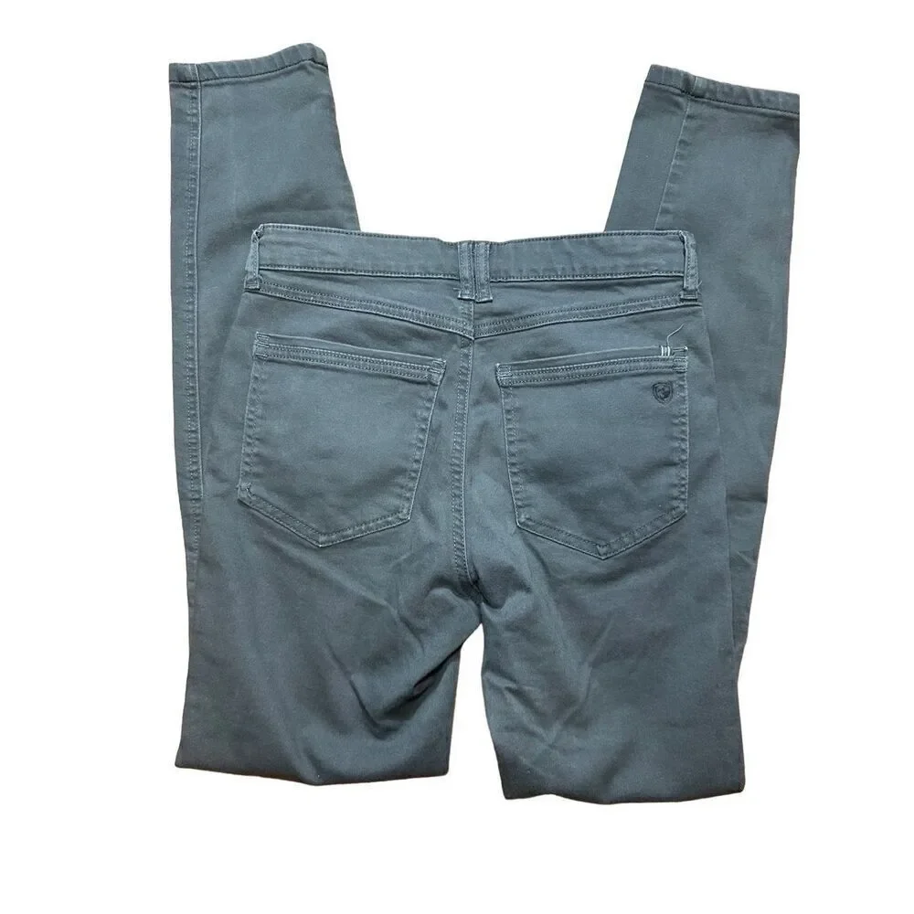 Kuhl Womens gray mid-rise skinny‎ jeans sz 4